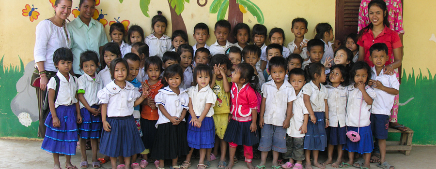 Kindergarten in Cambodia