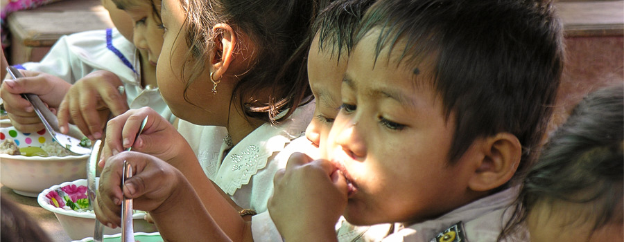 Guardería infantil en Camboya